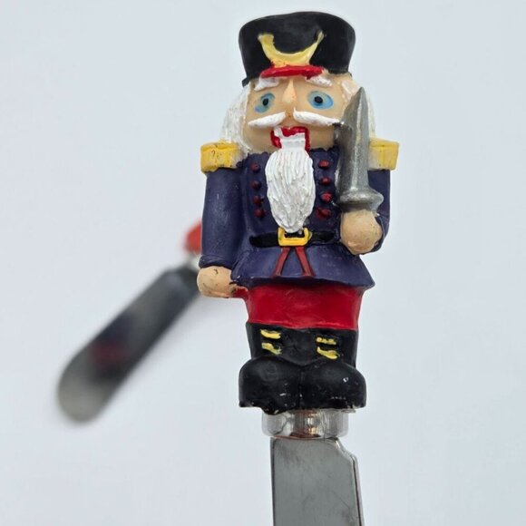 Christmas cheese spreader knife, Christmas butter knife 2 pcs - Picture 5 of 8